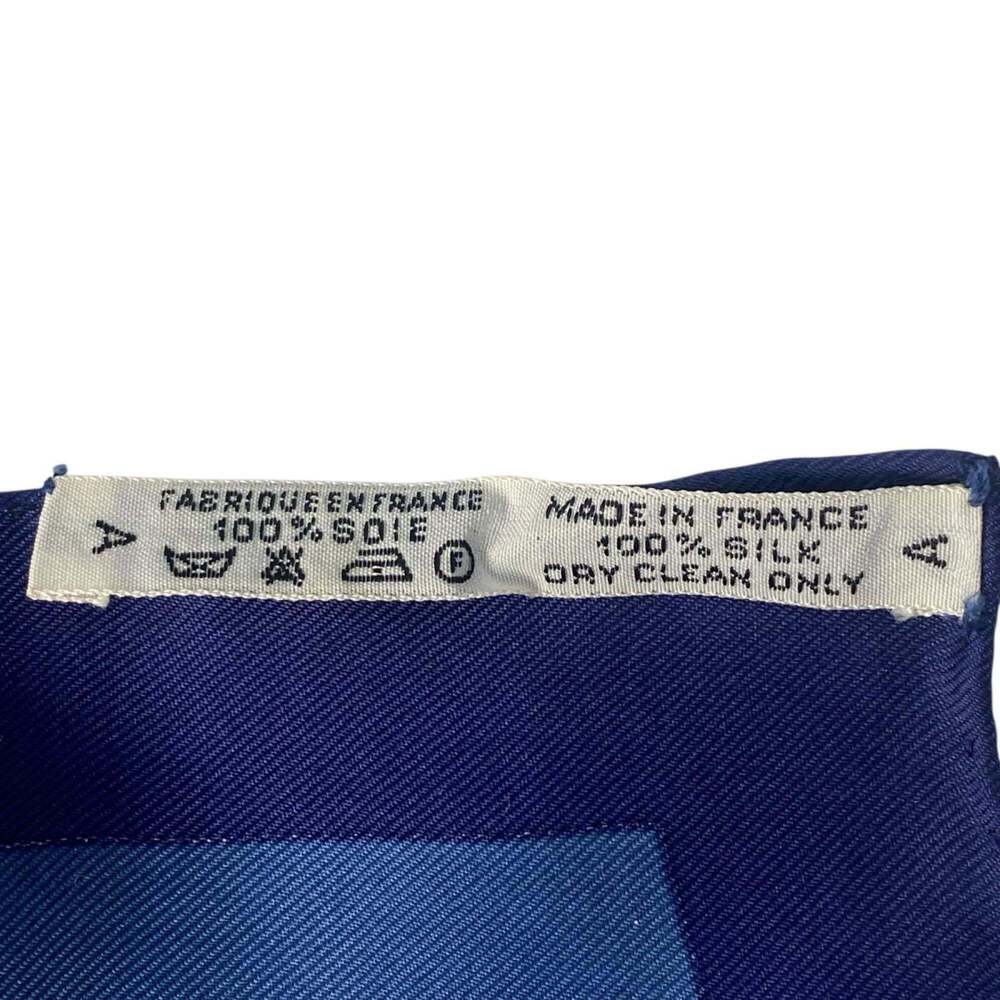 HERMES Authentic Black Scarf - Picture 5 of 6